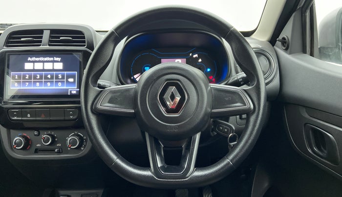 2021 Renault Kwid 1.0 RXT Opt AT, Petrol, Automatic, 21,057 km, Steering Wheel Close Up