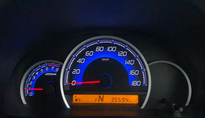 2017 Maruti Wagon R 1.0 VXI AMT, Petrol, Automatic, 35,686 km, Odometer Image