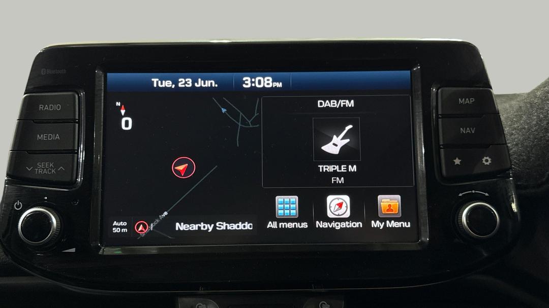 2018 Hyundai i30 Active, Manual, 102622 km, Infotainment System