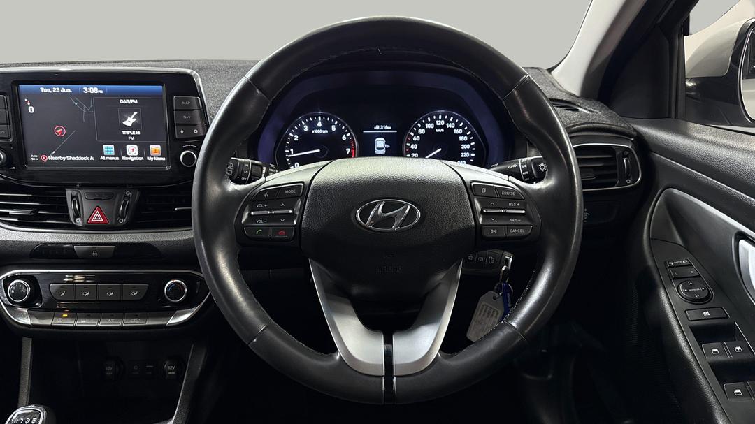 2018 Hyundai i30 Active, Manual, 102622 km, Steering Wheel Close-up