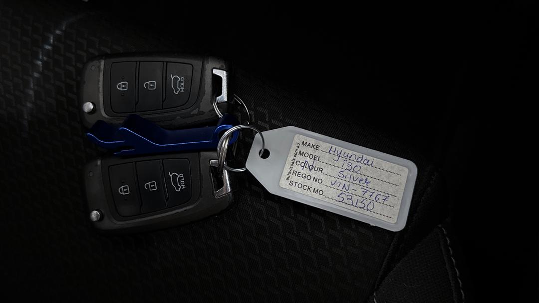 2018 Hyundai i30 Active, Manual, 102622 km, Key Close-up