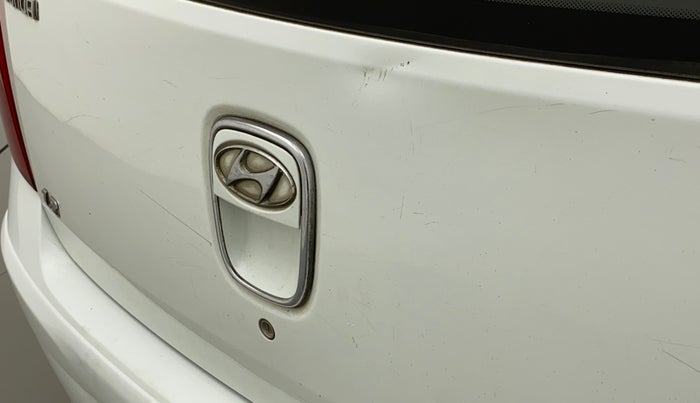 2011 Hyundai i10 MAGNA 1.2, Petrol, Manual, 82,923 km, Dicky (Boot door) - Slightly dented