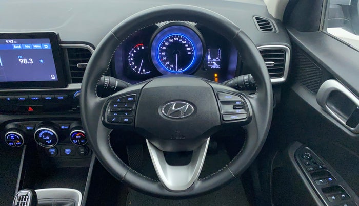 2019 Hyundai VENUE 1.0L Turbo GDI SX MT, Petrol, Manual, 22,743 km, Steering Wheel Close Up