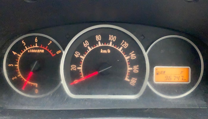 2014 Maruti Alto K10 VXI, Petrol, Manual, 96,747 km, Odometer Image