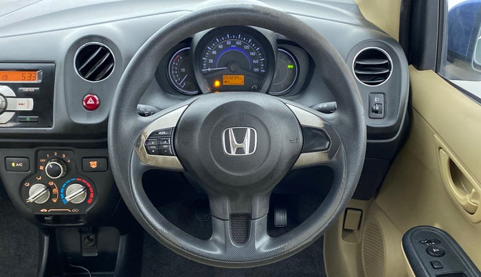 2015 Honda Brio 1.2 S MT I VTEC, Petrol, Manual, 53,268 km, Steering Wheel Close Up