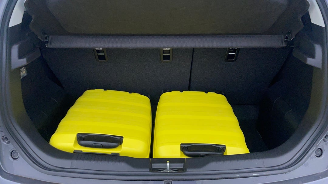 Boot Inside View with Luggage
