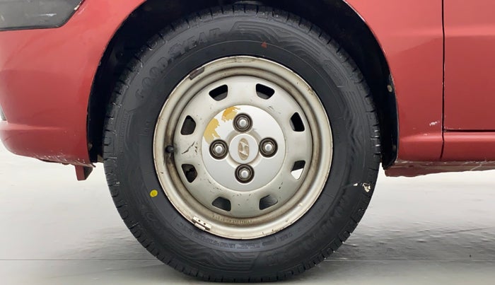 2012 Hyundai Santro Xing GL PLUS, Petrol, Manual, 94,959 km, Left Front Wheel