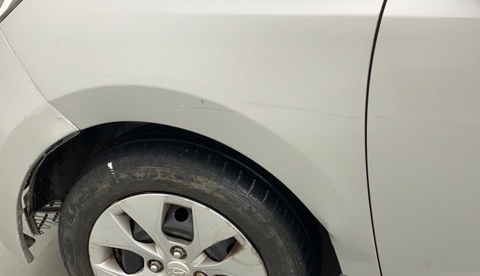 2015 Hyundai Xcent S 1.2, Petrol, Manual, 91,153 km, Left fender - Slightly dented