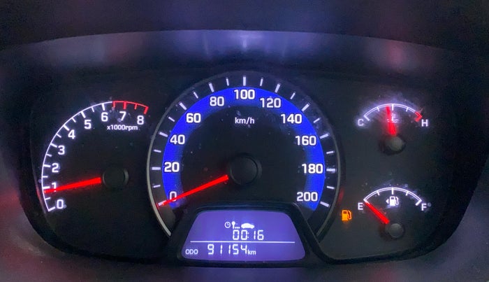 2015 Hyundai Xcent S 1.2, Petrol, Manual, 91,153 km, Odometer Image