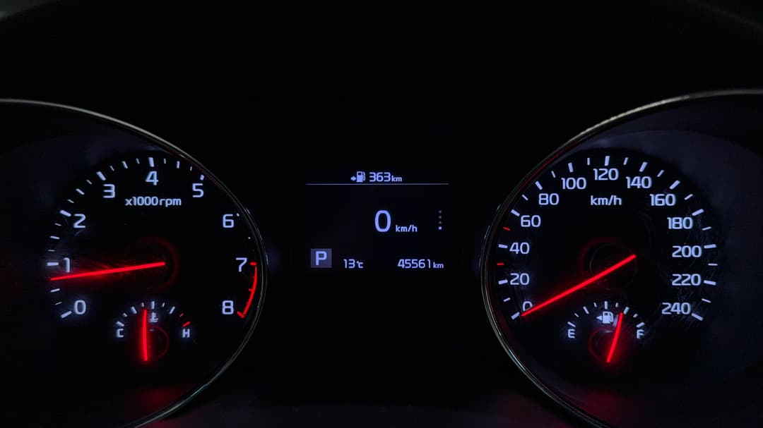 2019 Kia Carnival S, Automatic, 45561 km, Odometer View