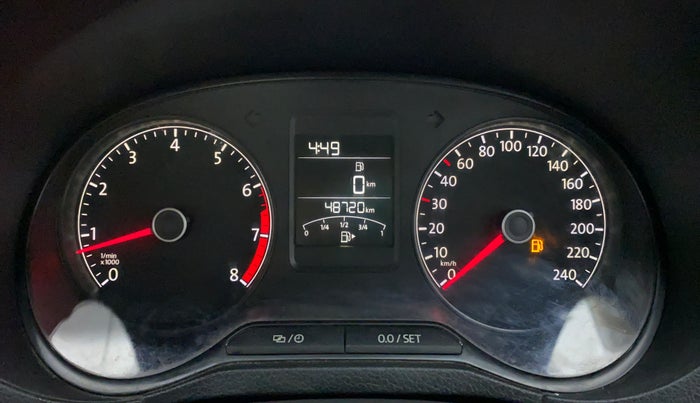 2016 Volkswagen Ameo COMFORTLINE 1.2, Petrol, Manual, 48,779 km, Odometer Image