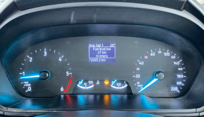 2018 Ford Ecosport 1.5 TDCI TITANIUM PLUS, Diesel, Manual, 72,220 km, Odometer Image