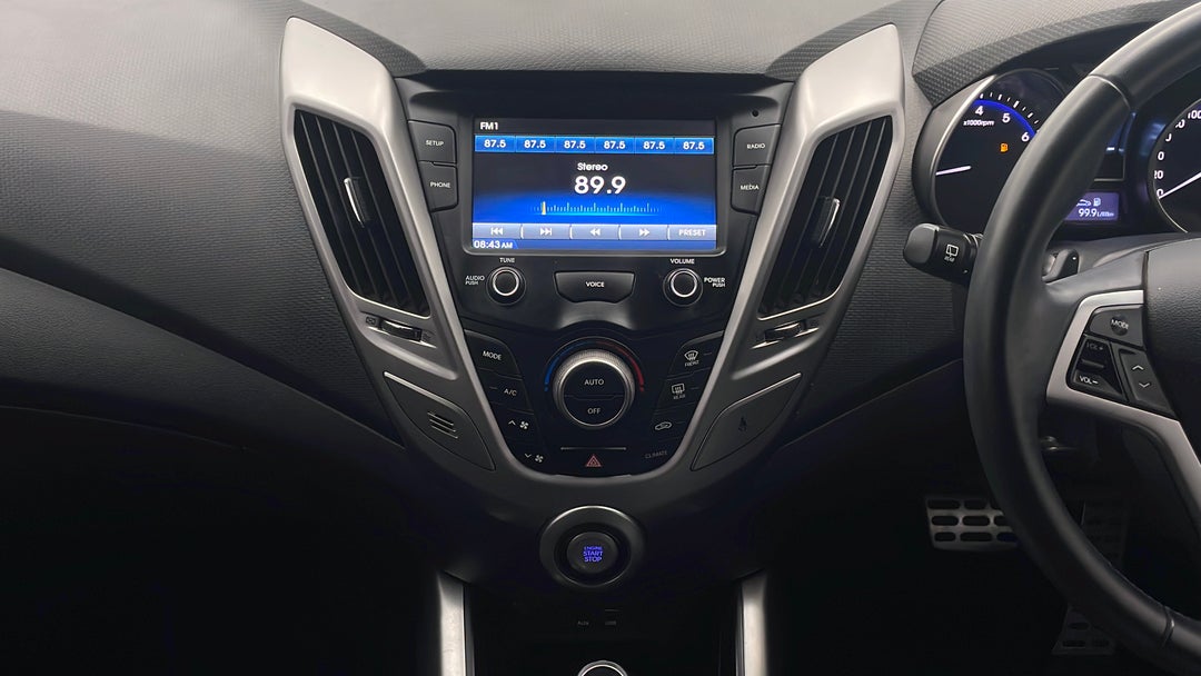 2016 Hyundai Veloster Veloster, Automatic, 58250 km, Center Console