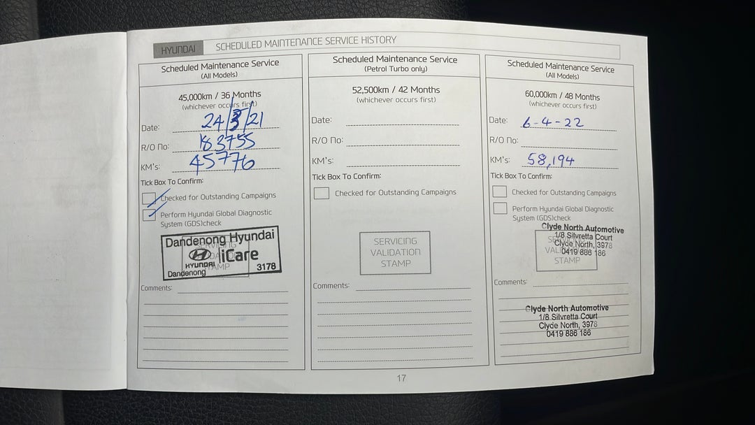 2016 Hyundai Veloster Veloster, Automatic, 58250 km, Service History