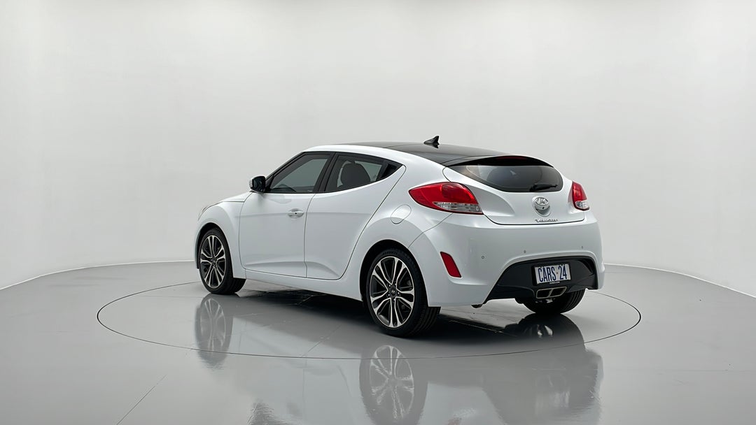 2016 Hyundai Veloster Veloster, Automatic, 58250 km, Left Back Diagonal (45- Degree) View
