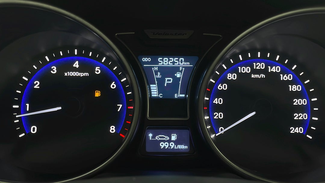 2016 Hyundai Veloster Veloster, Automatic, 58250 km, Odometer View