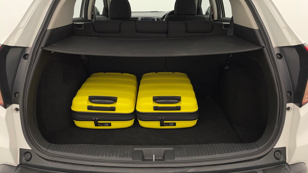 Boot Inside View with Luggage