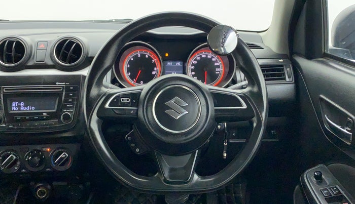 2018 Maruti Swift VXI AMT, Petrol, Automatic, 47,504 km, Steering Wheel Close Up