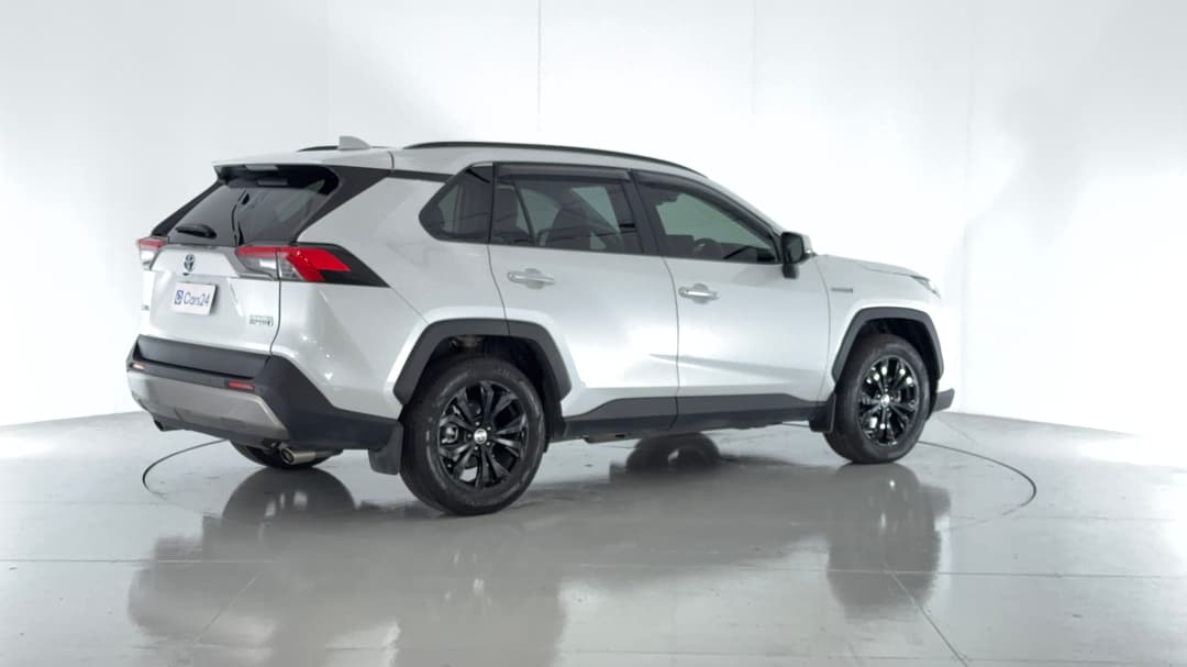 2024 Toyota RAV4 Cruiser (AWD) Hybrid, Automatic, 35088 km, Right Back Diagonal (45- Degree) View