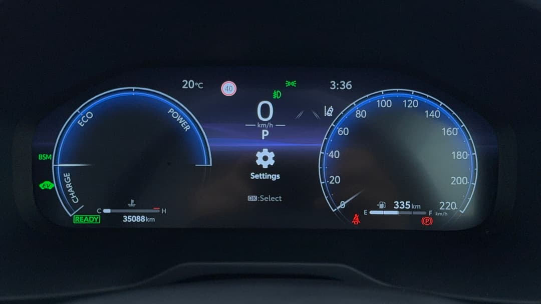 2024 Toyota RAV4 Cruiser (AWD) Hybrid, Automatic, 35088 km, Odometer View