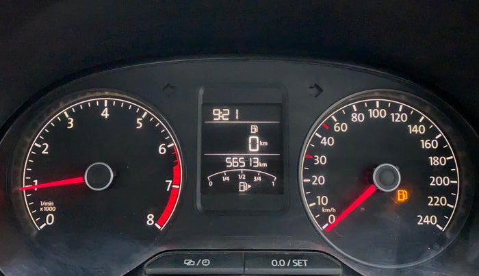 2016 Volkswagen Polo COMFORTLINE 1.2L PETROL, Petrol, Manual, 56,749 km, Odometer Image