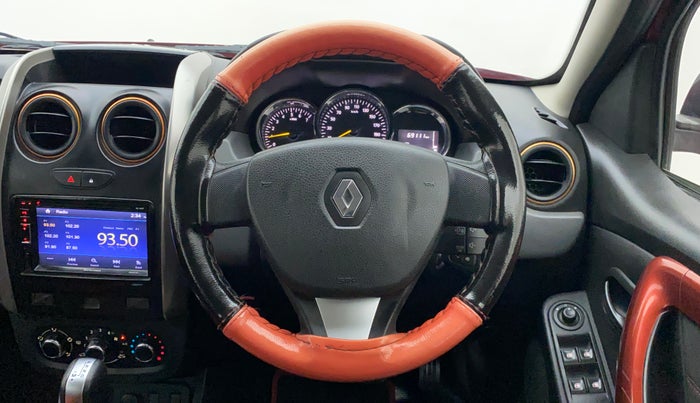 2018 Renault Duster RXS CVT, Petrol, Automatic, 69,110 km, Steering Wheel Close Up