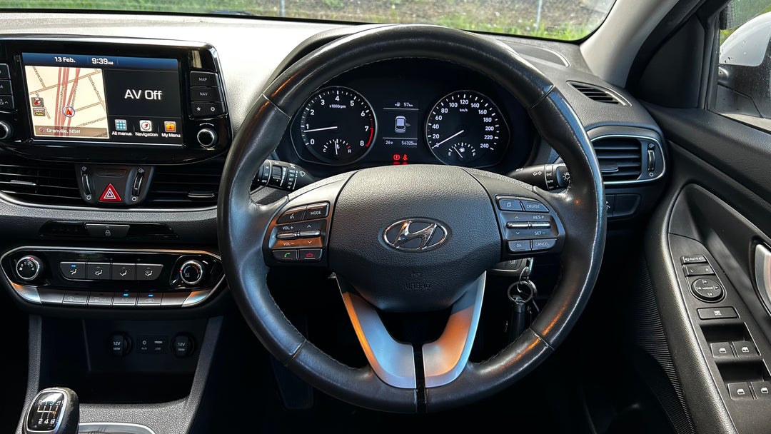 Steering Wheel Close-up