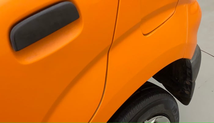 2020 Maruti S PRESSO VXI CNG, CNG, Manual, 71,433 km, Left quarter panel - Slightly dented