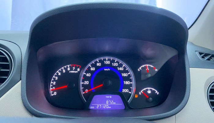 2018 Hyundai Grand i10 MAGNA 1.2 KAPPA VTVT, Petrol, Manual, 27,099 km, Odometer Image