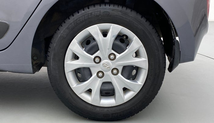 2014 Hyundai Grand i10 SPORTZ 1.2 KAPPA VTVT, Petrol, Manual, 68,053 km, Left Rear Wheel