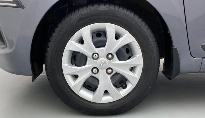 2014 Hyundai Grand i10 SPORTZ 1.2 KAPPA VTVT, Petrol, Manual, 68,053 km, Left Front Wheel