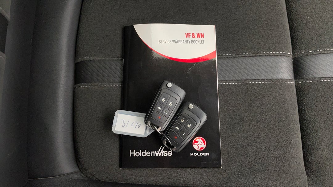 2014 Holden Commodore Sv6, Automatic, 88537 km, Key Close-up