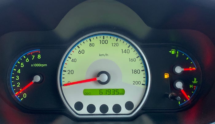 2009 Hyundai i10 MAGNA 1.2, Petrol, Manual, 62,546 km, Odometer Image