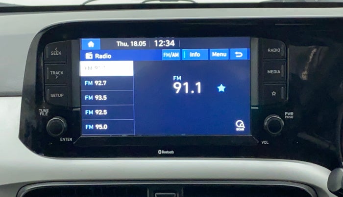2020 Hyundai GRAND I10 NIOS SPORTZ 1.2 KAPPA VTVT CNG, CNG, Manual, 64,847 km, Infotainment System