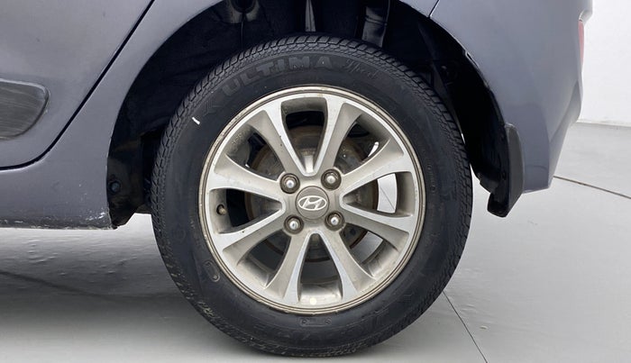 2014 Hyundai Grand i10 ASTA 1.2 (O) VTVT, Petrol, Manual, 60,904 km, Left Rear Wheel