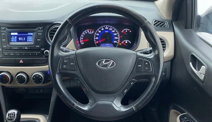 2014 Hyundai Grand i10 ASTA 1.2 (O) VTVT, Petrol, Manual, 60,904 km, Steering Wheel Close Up