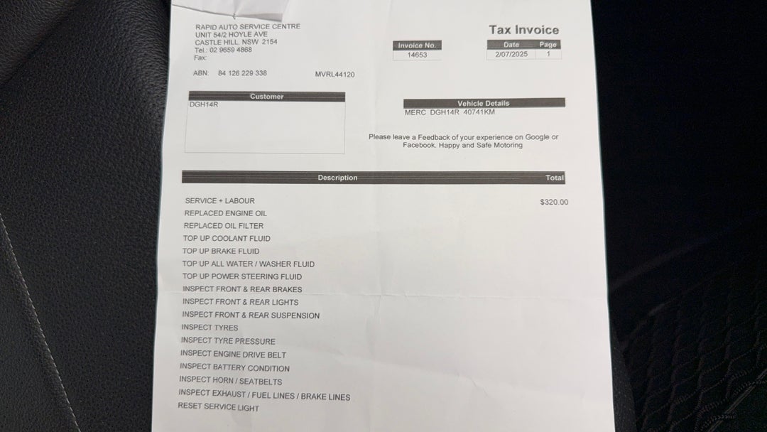 2019 Mercedes-benz C200 C200, Automatic, 41988 km, Service History