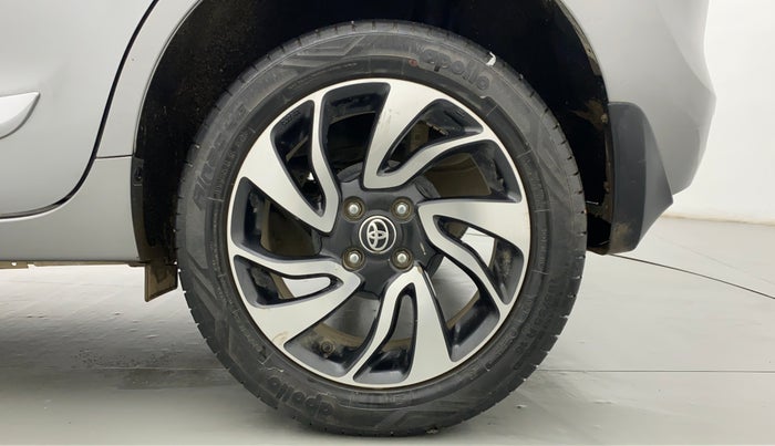2021 Toyota Glanza V MT PETROL, Petrol, Manual, 35,316 km, Left Rear Wheel