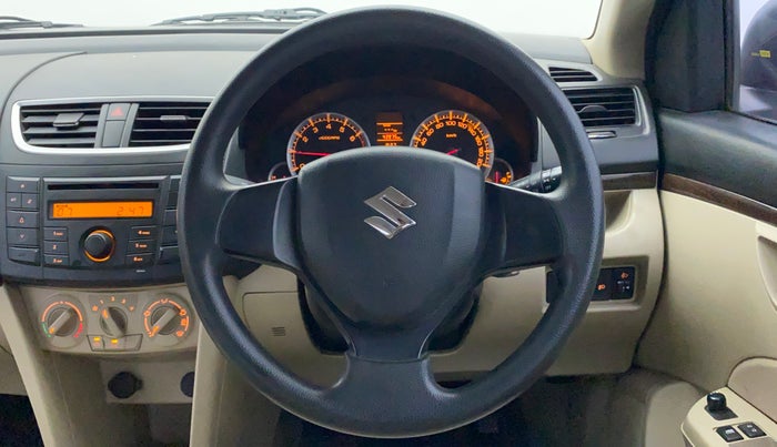 2012 Maruti Swift Dzire VXI, Petrol, Manual, 43,974 km, Steering Wheel Close Up