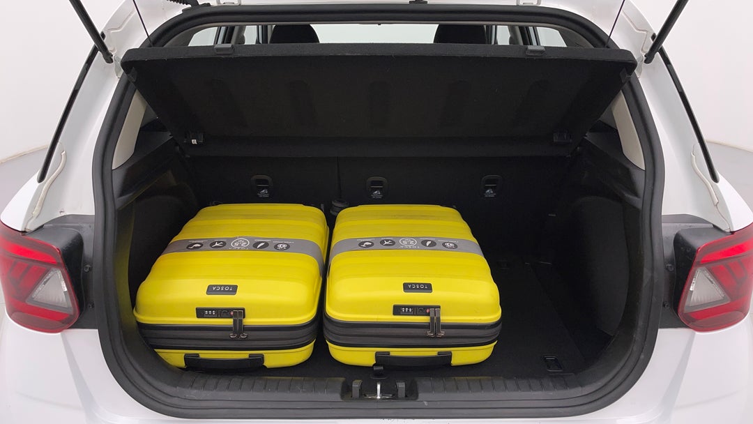 Boot Inside View with Luggage