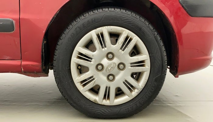 2010 Hyundai Santro Xing GLS, Petrol, Manual, 55,293 km, Right Front Wheel