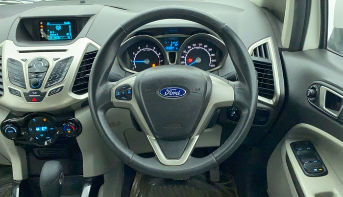 2015 Ford Ecosport 1.5 TITANIUM TI VCT AT, Petrol, Automatic, 69,828 km, Steering Wheel Close-up