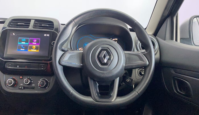 2022 Renault Kwid RXT 1.0 (O), Petrol, Manual, 22,735 km, Steering Wheel Close Up