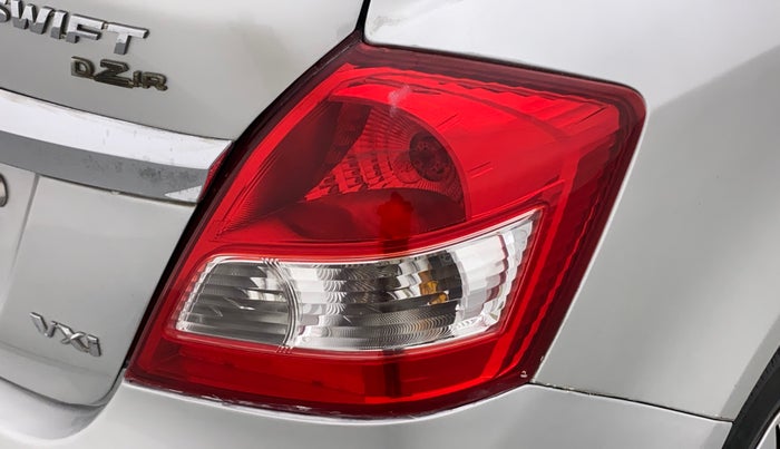 2013 Maruti Swift Dzire VXI, Petrol, Manual, 62,618 km, Right tail light - Minor scratches