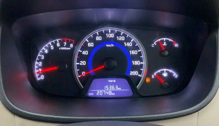 2017 Hyundai Grand i10 MAGNA 1.2 VTVT, Petrol, Manual, 20,740 km, Odometer View