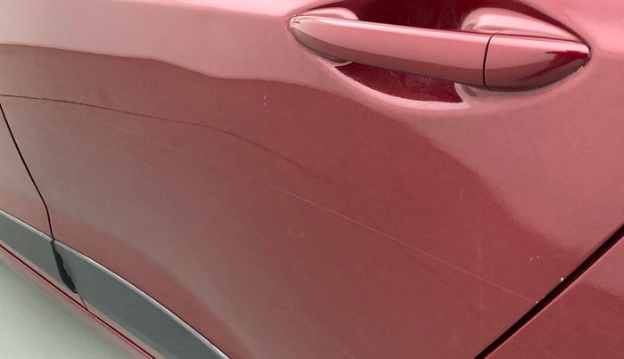 2015 Hyundai Grand i10 SPORTZ 1.2 KAPPA VTVT, Petrol, Manual, 71,730 km, Rear left door - Minor scratches