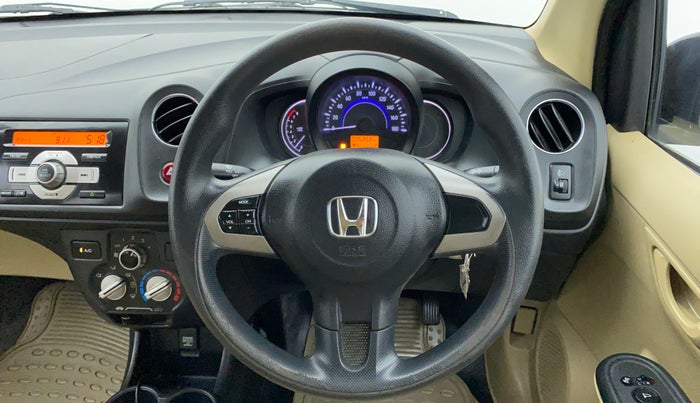 2016 Honda Amaze 1.2 SX MT I VTEC, Petrol, Manual, 35,353 km, Steering Wheel Close Up