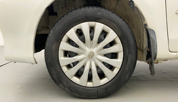 2011 Toyota Etios G, Petrol, Manual, 55,556 km, Left Front Wheel