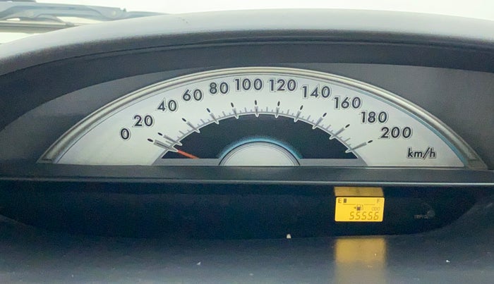 2011 Toyota Etios G, Petrol, Manual, 55,556 km, Odometer Image