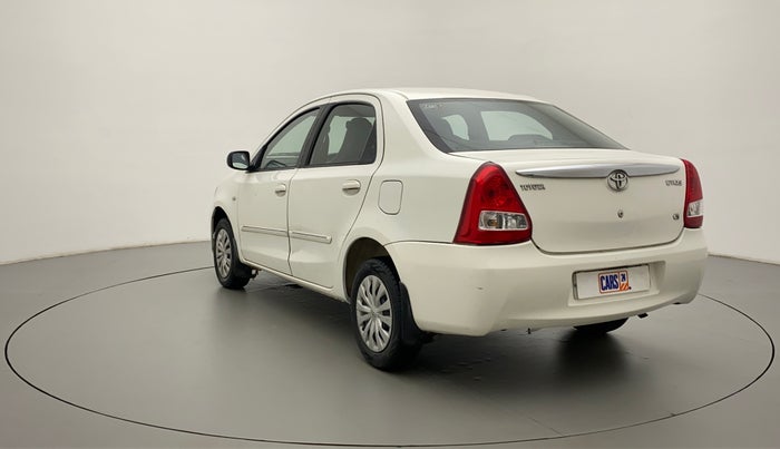2011 Toyota Etios G, Petrol, Manual, 55,556 km, Left Back Diagonal